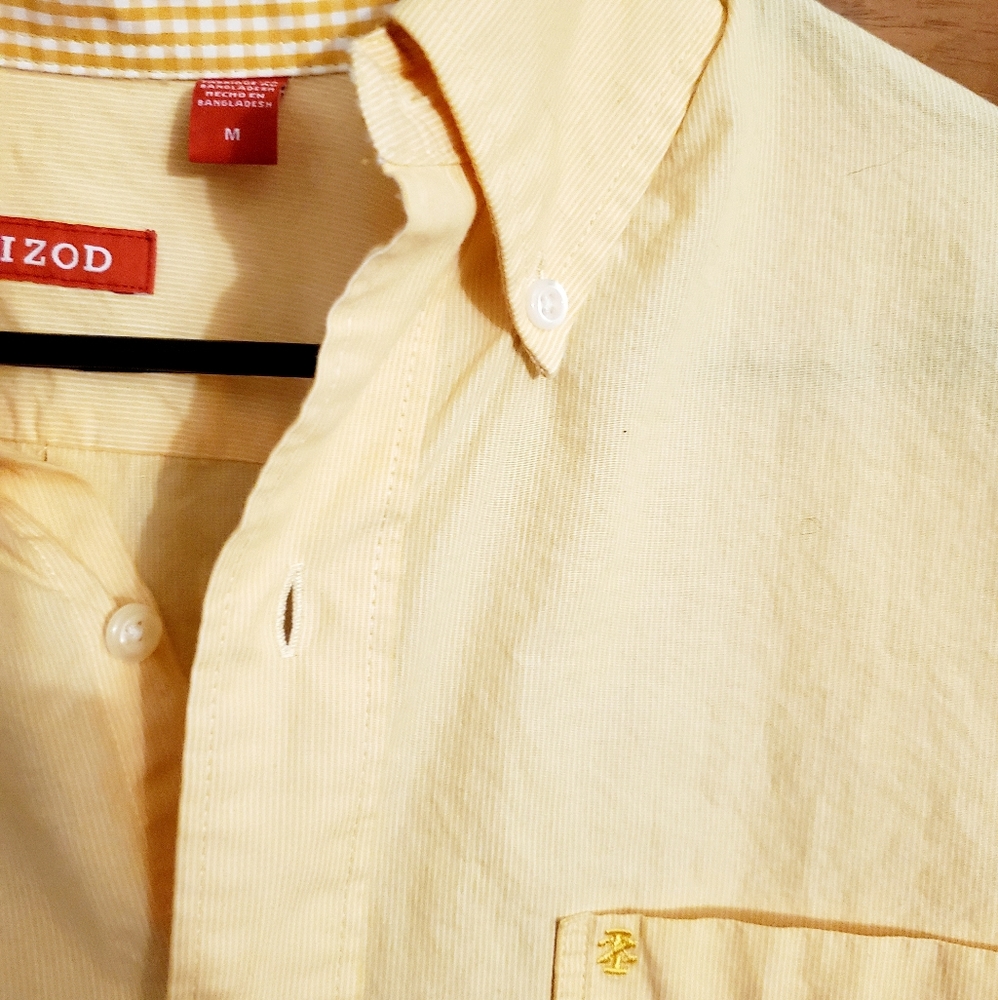 Izod Button Down Collared Shirt. - image 1